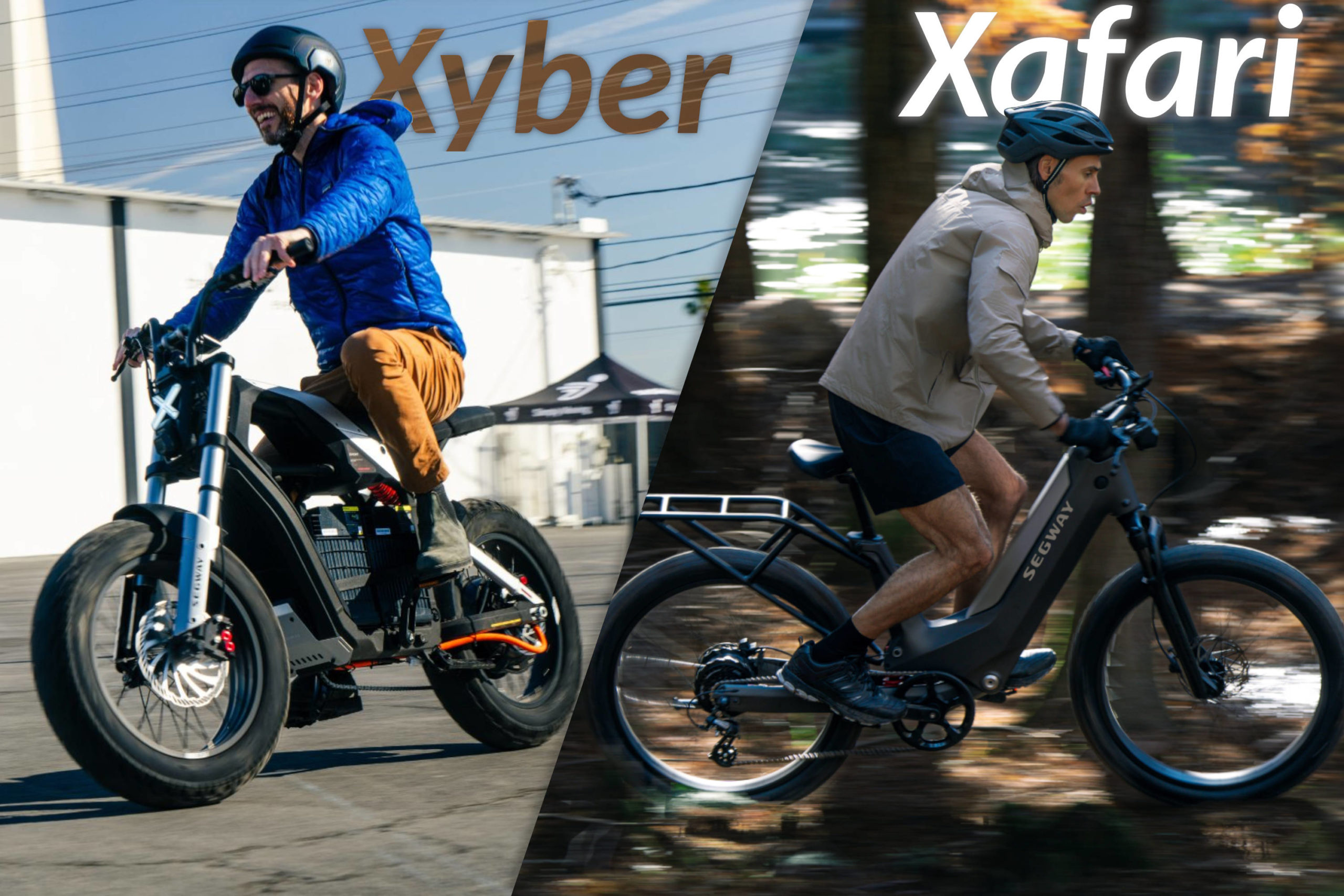 Segway Xyber Electric Scrambler Debuts as ‘The Silent Beast’ Alongside the Practical Xafari Step-Through ‘Trekking’ Commuter E-Bike