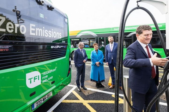 TD Criticizes as Bus Éireann Acknowledges Reduced Range When Heating Electric Buses on Cold Days During Pilot Program