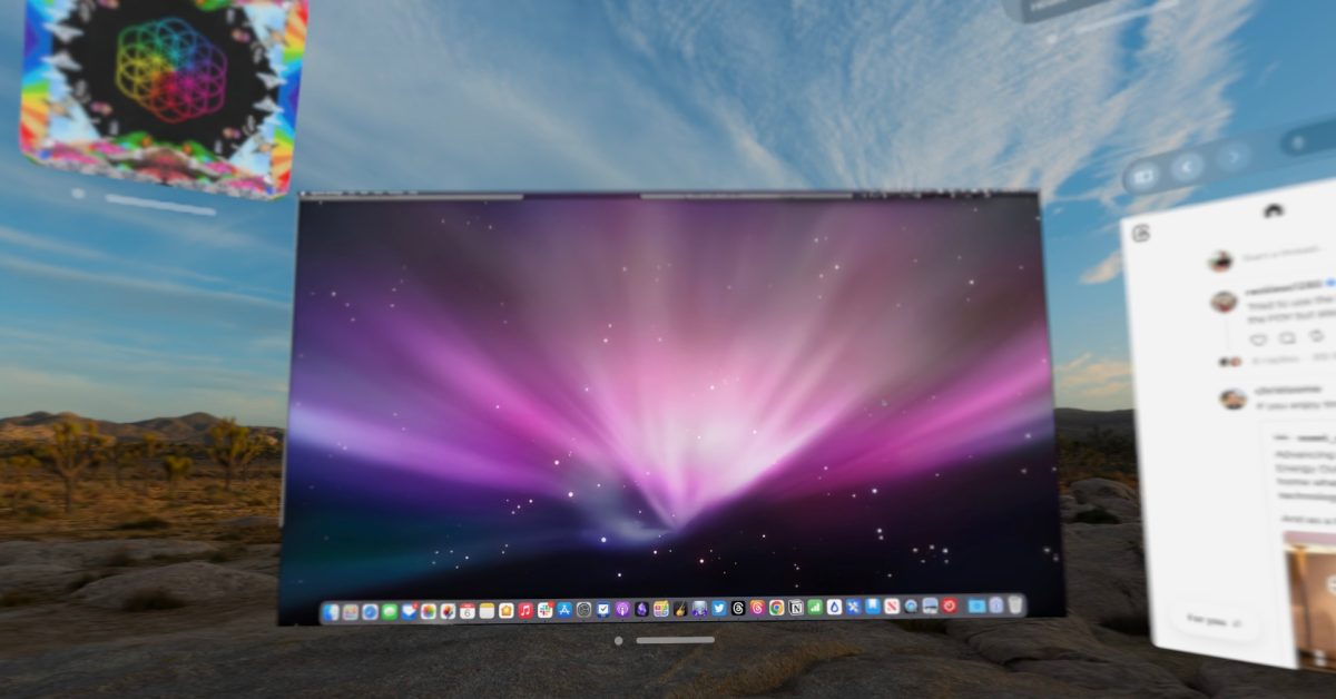 Using Vision Pro as an External Display for Your Mac